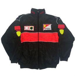 -Куртка для куртки F1 2021 Новый продукт Повседневная гоночная костюма свитер Формула один куртка ветрозащитный тепло и ветрозащитный