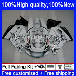 Fairings For SUZUKI SRAD GSXR 750 600 CC GSX-R750 600CC 750CC 96-00 Bodywork 16No.14 GSX-R600 GSXR600 White Black 96 97 98 99 00 GSXR750 1996 1997 1998 1999 2000 Bodys Kit