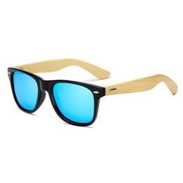 Vintage Polarised Wooden Sunglasses for Men Women's Sunglass Driving Bamboo Frame Eyewear Outdoor Wood Sun glasses Online