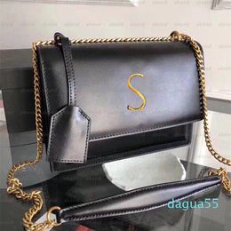 Luxury Designer top quality Shoulder Bag tote Genuine Leather SUNSET Women's men Crossbody Bags handbags Wallet Handbag Purses caviar Envelo