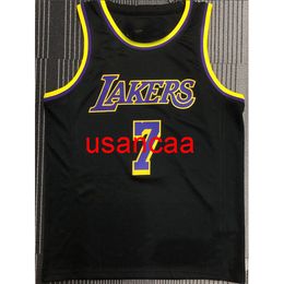 All embroidery 8 styles 7# Anthony 2021 season BLACK bonus edition basketball jersey Customize men's women youth Vest add any number name XS-5XL 6XL Vest