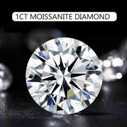 Loose Gemstones Stone 0.3ct To 6ct D Color VVS1 Round Certified GRA Moissanite Diamond Shape Excellent Gems For Rings