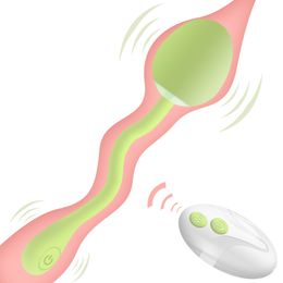 Massage G-spot Vibrating Egg Vagina Vibrator Sex Toys for Women Exercise Kegel Ball USB Rechargeable Wireless Remote Control