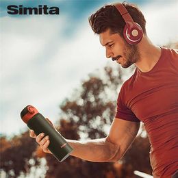 Simita Thermos Bottle, Portable Vacuum Flask Stainless Steel, Colourful Straight For Sport, 500ML, Travel Mug, BPA Free 211109