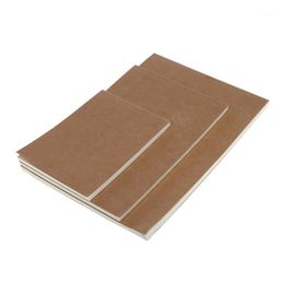 Gift Wrap Vintage Retro Kraft Paper Notebook Blank Notepad Book Journal Diary