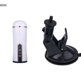 Nxy Sex Masturbators Men Real Electric Retractable Vacuum Sucking Blowjob Masturbation Cup Adult Suction Vibrator Masturbator Toys Aeroplane Toy m 1208