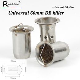 db killer universal UK - Motorcycle Exhaust System 51MM 60MM Universal Muffler Insert DB Killer Catalyst For