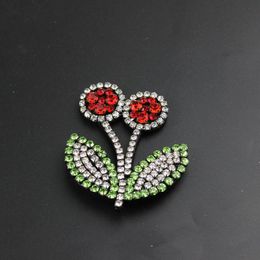 Pins, Brooches Wild Personality Brooch Shourouk Crystal Luxury Vintage Women Fashion Jewellery Gem Statement 655