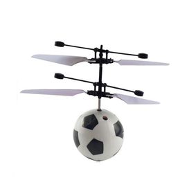 LED Lighting RC Flying Ball Luminous Kid's Flight Balls Electronic Infrared Induction Aircraft Remote Control Toys Light Mini Helicopter