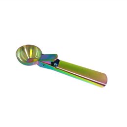 Stainless Steel Material Ice Cream Tool Scoop Digging Ball Kitchen Dining Bar Fruit Scoops JJA12152