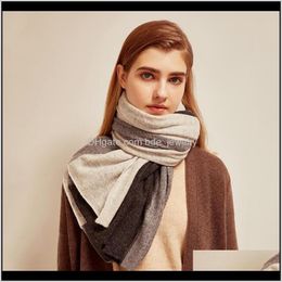 Wraps Hats, & Gloves Aessoriescashmere Scarf High Quality Natural Fabric Patchwork Fashion Winter Shawl Scarfs Christmas Gifts For Women Scar