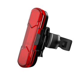 Aubtec Bicycle Lights USB Charging LED Warning Lights Night Bike Rear Light Mountain Bike Equipment 587 Z2