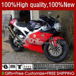 Fairings Kit For Aprilia RSV250RR RS-250 RSV250 RS RSV Stock Red hot 250 RSV-250 95-97 24No.9 RS250RR RS250 RR 1995 1996 1997 RSV250R RS250R 95 96 97 Motorcycle Bodys