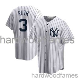 Stitched custom Babe Ruth Jersey White XS-6XL Men Women Youth baseball jersey