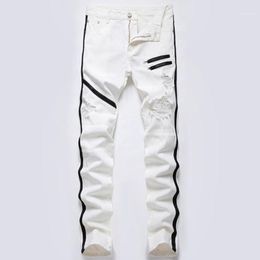 Jeans Blancos Rasgados Para Hombres Oferta Online | DHgate Spain \u0026 Mexico