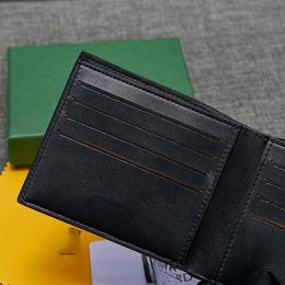 Card Holders Holder Short Wallets Designed For Male And Female Women Leather Multi Slot Luxury Bag Woman