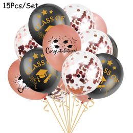 newGood Luck graduate Foil Balloons Party Supplies Graduation Ceremony Decorations Doctor hat helium Ballon diploma globos 12 Inch EWC7378