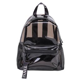 Backpack Women Fashion Clear PVC Trend Transparent Solid for teenager girls waterproof kawaii cute Mochilas