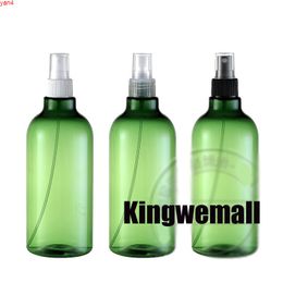 300PCS/LOT-500ML Spray Pump Bottle, Green Plastic Cosmetic Container,Empty Perfume Sub-bottling With Mist Atomizergoods