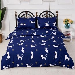 Cartoon Printing Bedding Set Single Double Queen Size Duvet Cover Bed Sheet Quilt Cover Bedspread ( Only 1pc Duvet Cover ) F0311 210420