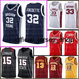 Jimmer 32 Fredette Brigham Young Cougars Jersey 35 Kevin Durant San Diego State Aztecs College Kawhi 15 Leonard