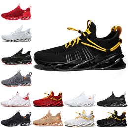 Hotsale Non-Brand men women running shoes Blade slip on black white red Grey orange gold Terracotta Warriors trainers outdoor sports sneakers 39-46