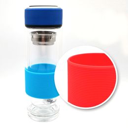 Anti-scalding Soft Silicone Cup Holder Drinkware Tool Glass Water Cups Non-slip Insulation Holders