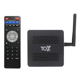 TOX1 Amlogic S905X3 Smart Android 9.0 TV Box 4GB RAM 32GB ROM 2.4G 5G WiFi BT 1000M LAN H.265