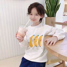 Children's Solid Sweatshirt For Boys Cotton Kids autumn spring Hoodies Baby Girls Clothes Sweat Shirt Teenagers Retail tops