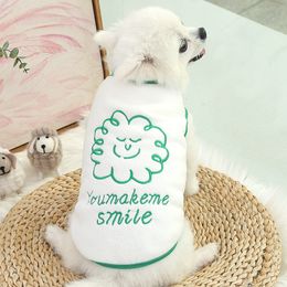 Autumn/Winter Cloud Pet Teddy Bichon Pomeranian Schnauzer VIP Small Dog Milk Dog Clothes Cat Supplies Vest DHL FREE
