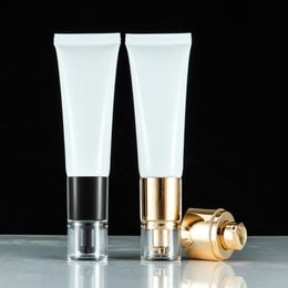 30g cosmetic vacuum pump Lotion soft tube spray bottle 30ml hose Liquid foundation Cleansing cream tubes