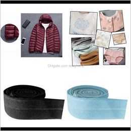 Notions & Tools Apparel Drop Delivery 2021 2 Pieces Of Bias Binding Folding Tape, Band, 20Mm, Sewing Tape Elastic Elastic, 10M / Piece Fgs