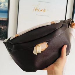 Waist Bags Cross Body Newest Handbag Famous Bumbag Fashion Shoulder Bag Brown Bum Fanny Pack With Three styles size 30*18cm