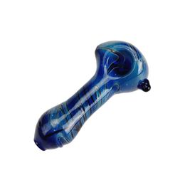 Cool Universe Space Pipes Pyrex Thick Glass Handmade Dry Herb Tobacco Bong Handpipe Oil Rigs Innovative Design Luxury Decoration Smoking Holder DHL Free