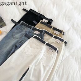 Gaganight Casual Loose Women Jeans High Waist Wide Leg Pants Plus Size Ladies Denim Trousers Korean Spring Summer Fashion 210519