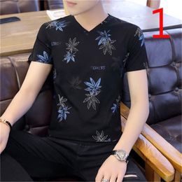 Hong Kong brand men's lapel loose business mercerized cotton summer dress 210420