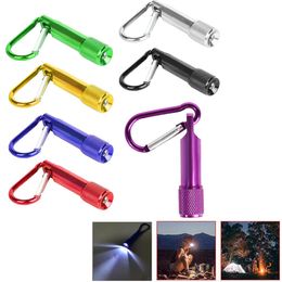 LED Flashlights torch Portable Mini Keychain Ring Light Night Walking Lamp for Kids Party Favours Camping Hiking