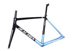 Bike Frames Carbon Fiber Bicycle Frame DEACASEN LEOPARD BB386 Road 700C Di2 & Mechanical QR Release Model Value