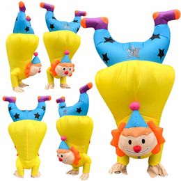 Inflatable Toy Inflatable Costume Inverted Clown Halloween Creative Activities Performance Fun Party Costume