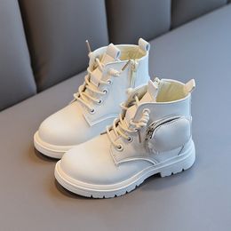 Moda crianças casuais sapatos bonitos crianças sólidas botas mini botas com sacos