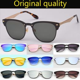Top-Qualität Sonnenbrillen Männer Frauen UV-Schutz Linsen Sonnenbrille De Soleil Beach Fashion Eyeware mit Etui