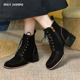 Descuento Botas Cortas De Gamuza Para Mujeres 2022 en venta en DHgate.com