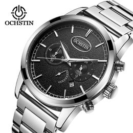 Wristwatches Men Watches Top Military Wrist OCHSTIN Full Steel Sports Watch Waterproof Relogio Masculino