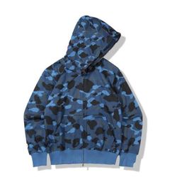 Tracksuit Unisex Sweatshirt Camouflage Sweatshirt Animal Embroidery Trendy Jacket