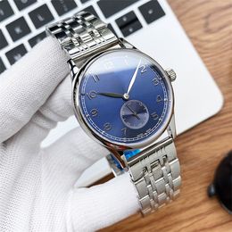 I-021 40mm montre de luxe mens watches Automatic machine movement fine steel watch case Wristwatches