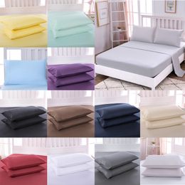 20*30 inches Cotton Pillowcase 12 Colours Envelope Pillow Case Skin-Friendly Ultra-Soft Pillowslip Bedding Supplies