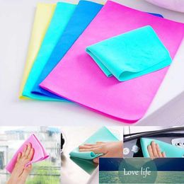 Chamois Leather No Trace Soft Microfiber No Lint Window Car Rag Cleaning Towel Kitchen Cleaning Cloth Wipes Wipe Glass Cloth Factory price expert design Quality