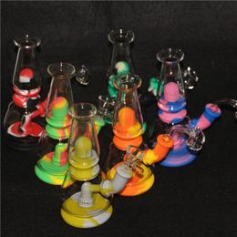 hookahs silicone water pipe bongs silicon smoking tobacco pipes nectar with quartz nails