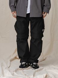 Ashfire ESDR Pants Shorts 2in1 capacity pockets Urban outdoor streetwear techwear aesthetic X0723