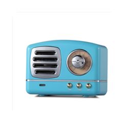 HM11 Mini Bluetooth Speakers Portable wireless Retro Radio Vintage Nostalgic heavy Bass 3D Stereo Surround HiFi TF USB FM AUX8000748